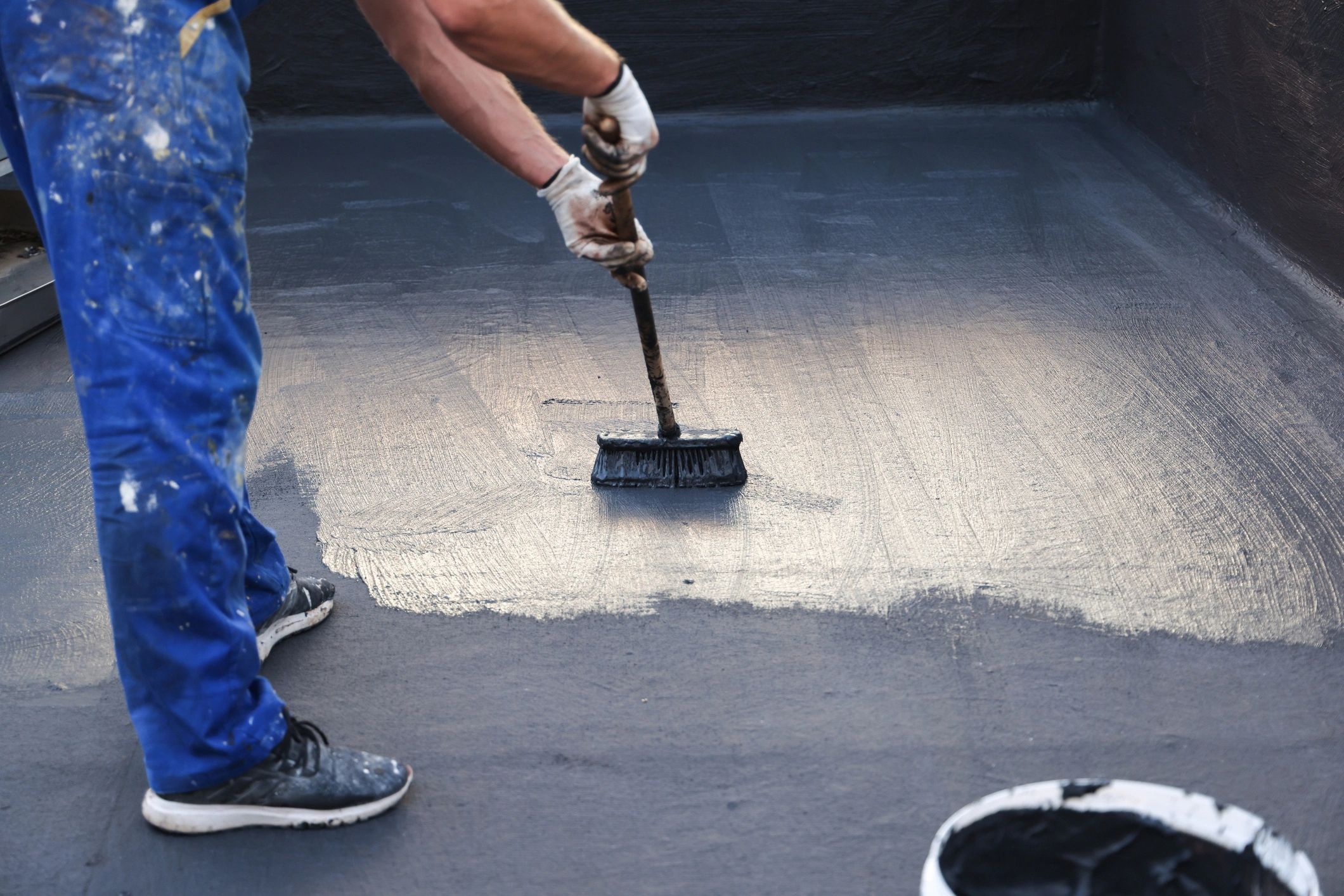 Manufacturing plant coating project
