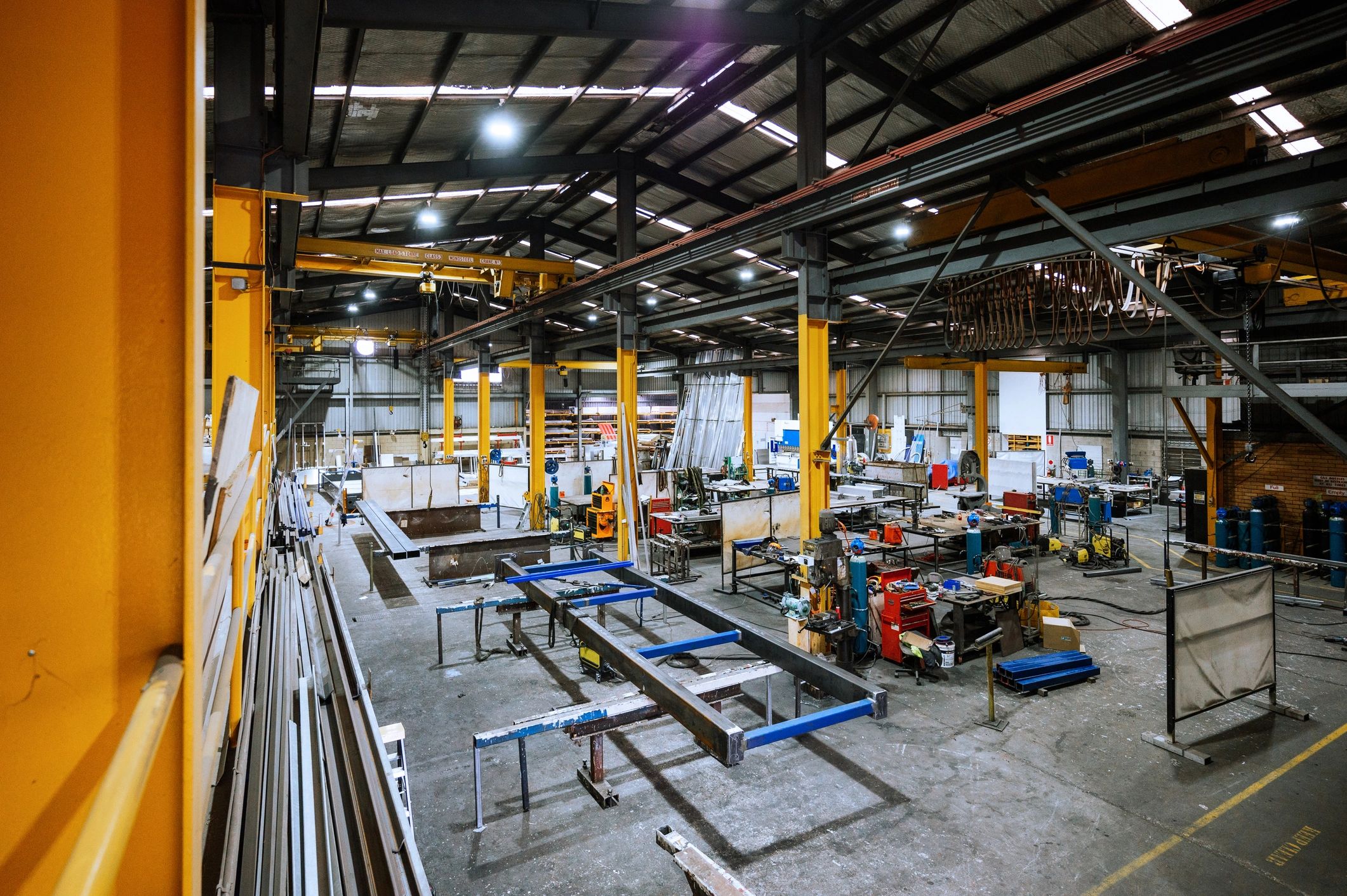 industrial coatings warehouse facility